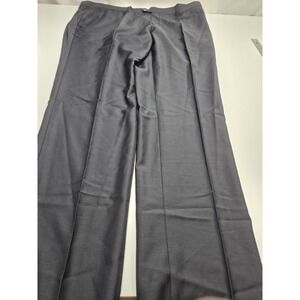 Galante Dress Pants Men's 50x36 Gray Wool Flat Front Straight Italy NWT